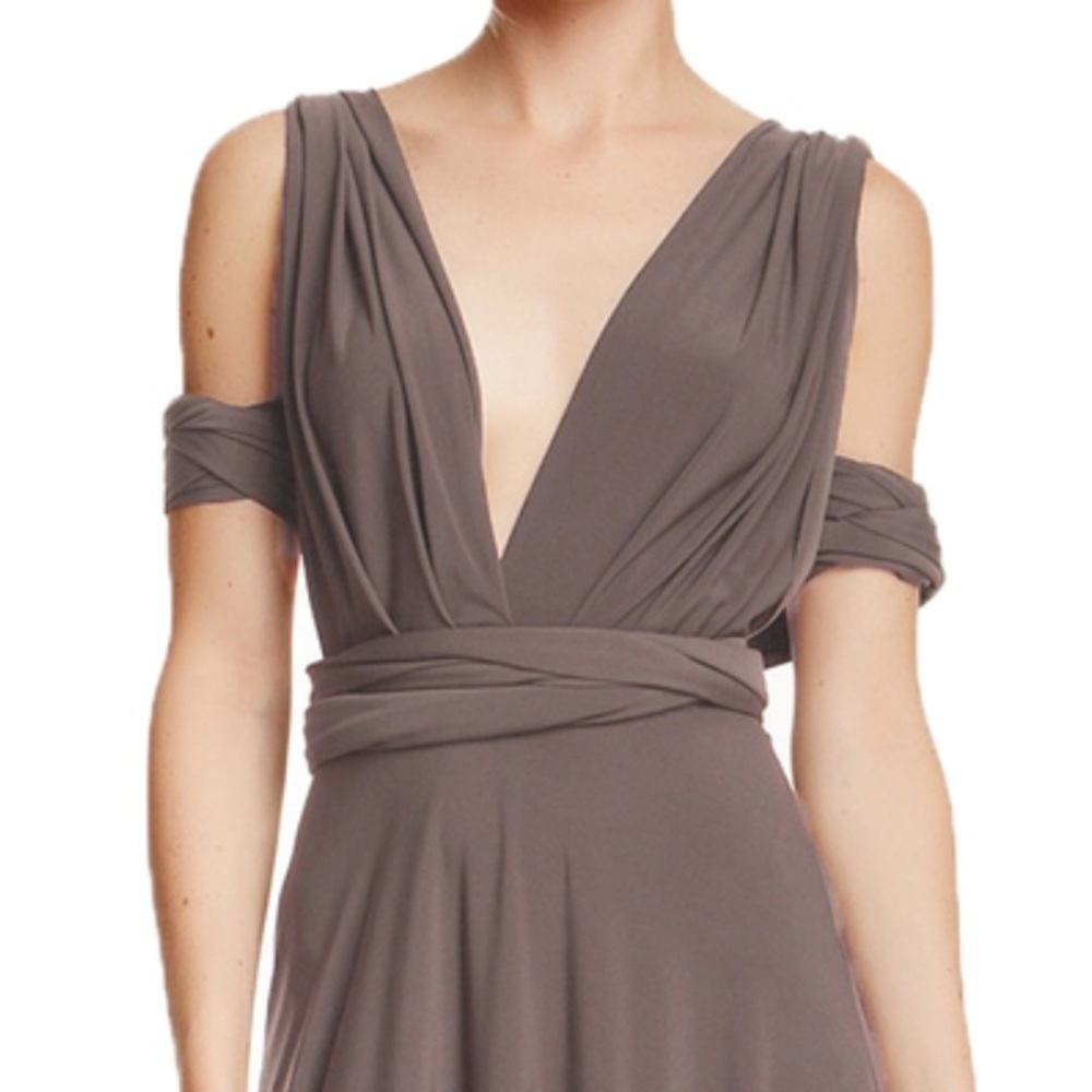 Convertible/Multi-Way Maxi Bridesmaid Dress